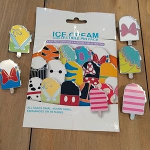 New Authentic Disneyland Resort Ice Cream Pins
